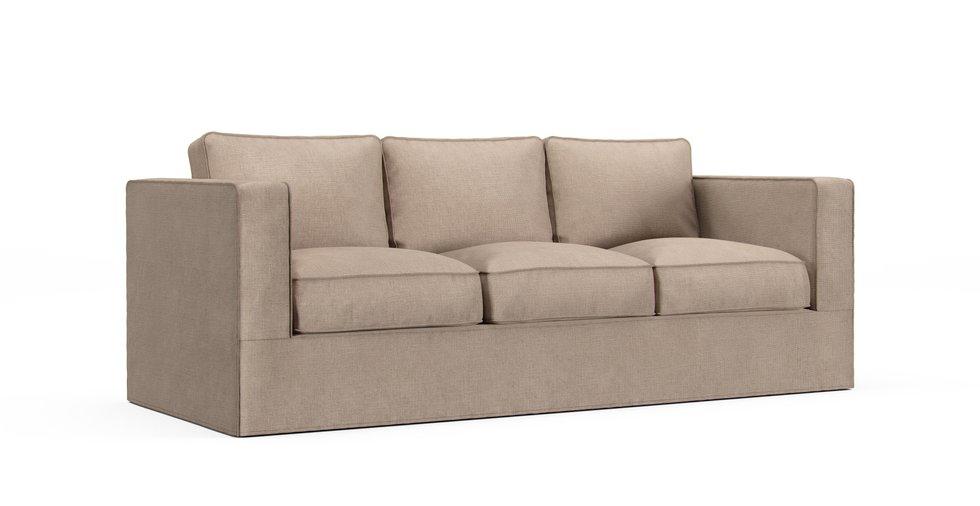 Mod Basketweave Flax