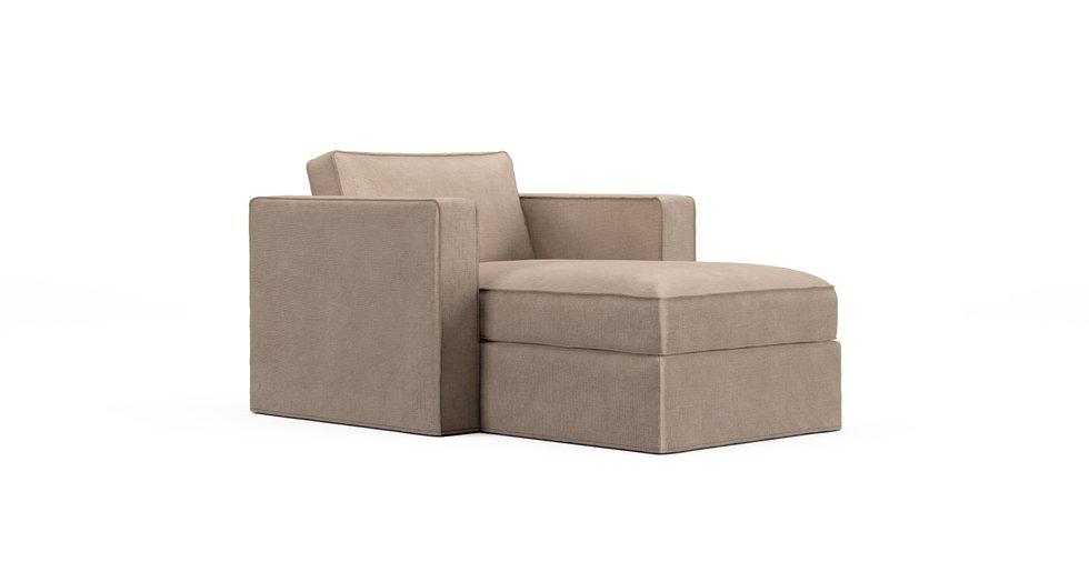 Mod Basketweave Flax