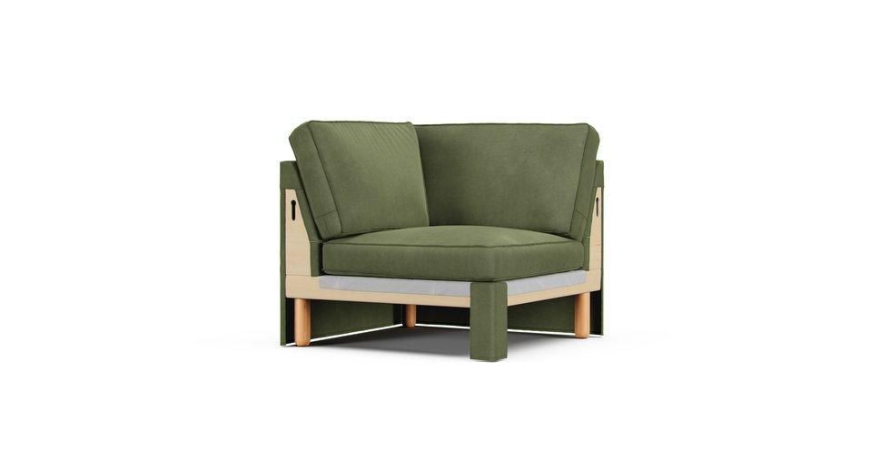 Signature Microfiber Forest Green