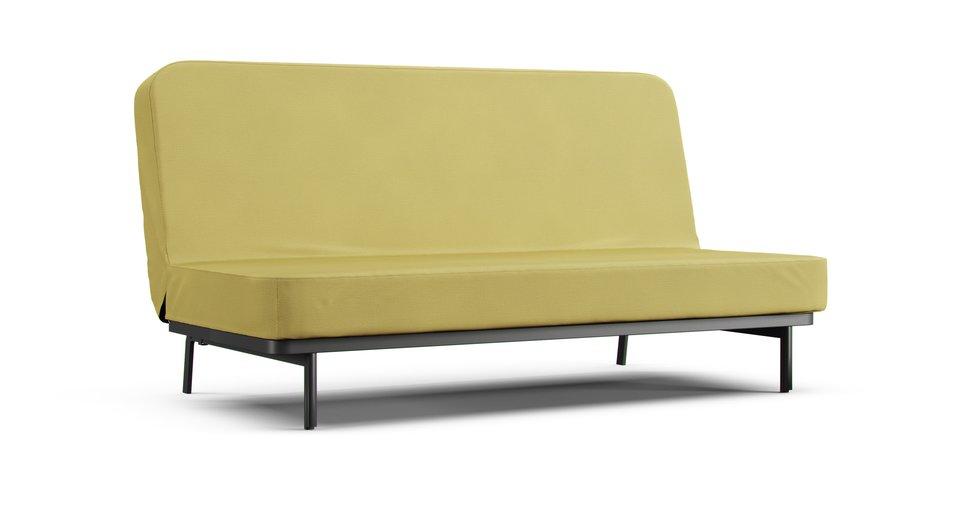 Nyhamn 3 Seat Sofa Bed Section Cover - Care+ Tweed Amber