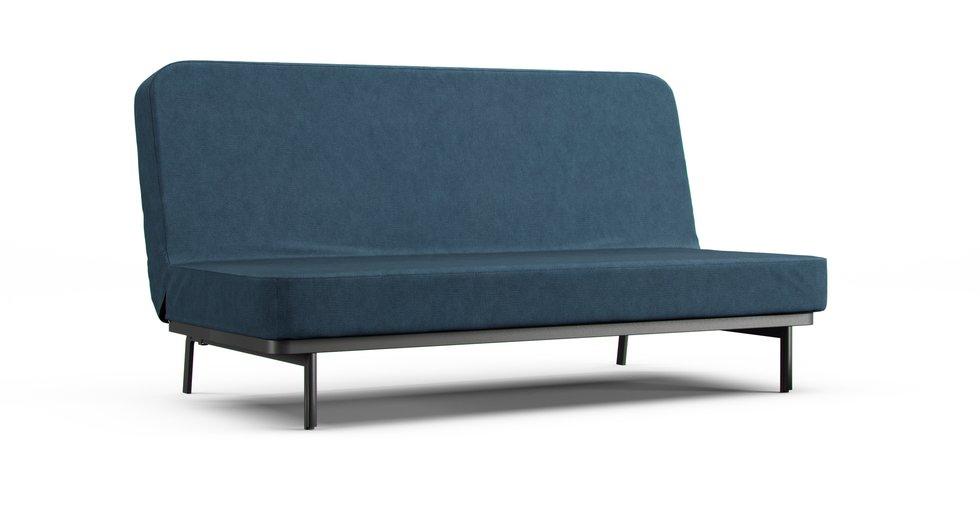 Nyhamn 3 Seat Sofa Bed Section Cover - Care+ Tweed Teal