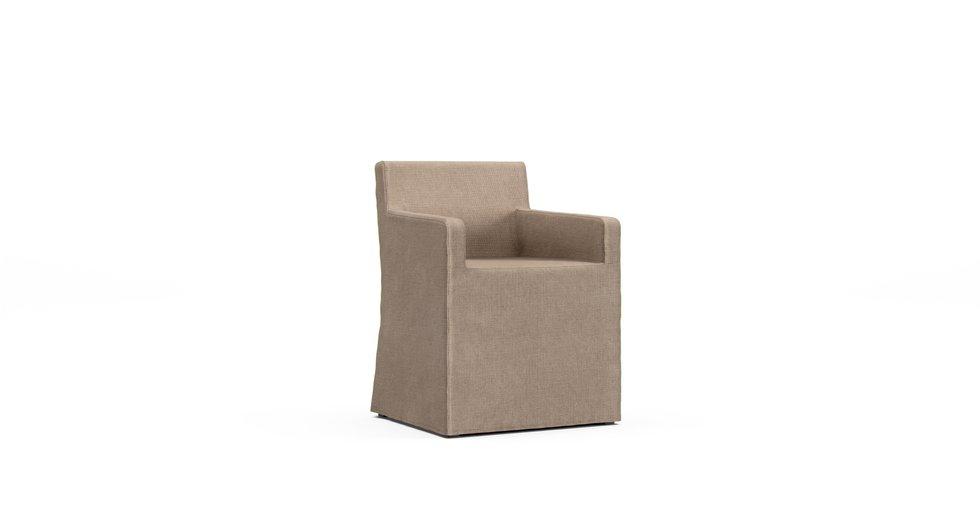 Mod Basketweave Flax