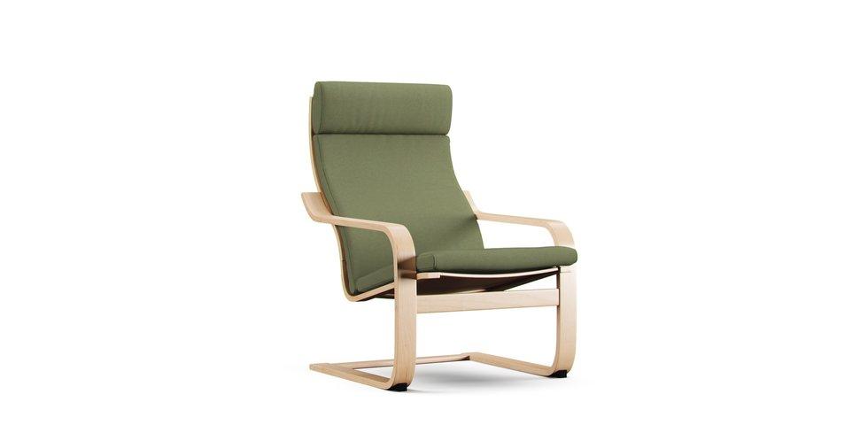 Poang Armchair Cover - Care+ Canvas Sage