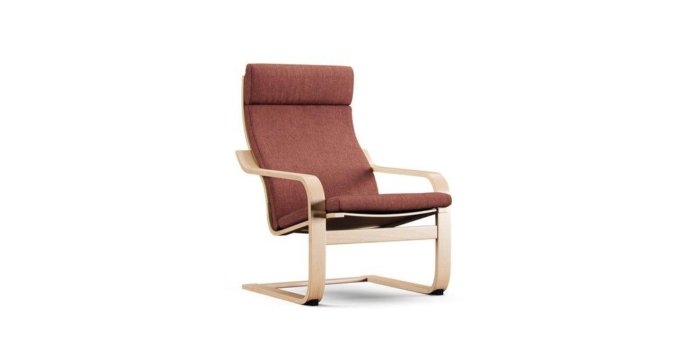 Poang Armchair Cover - Care+ Tweed Sunset