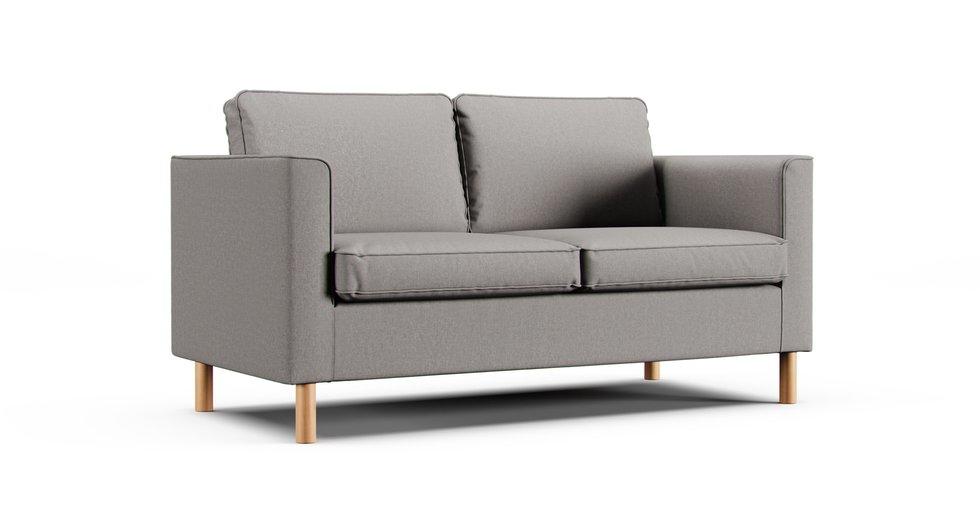 Parup Loveseat Cover - Care+ Canvas Ash