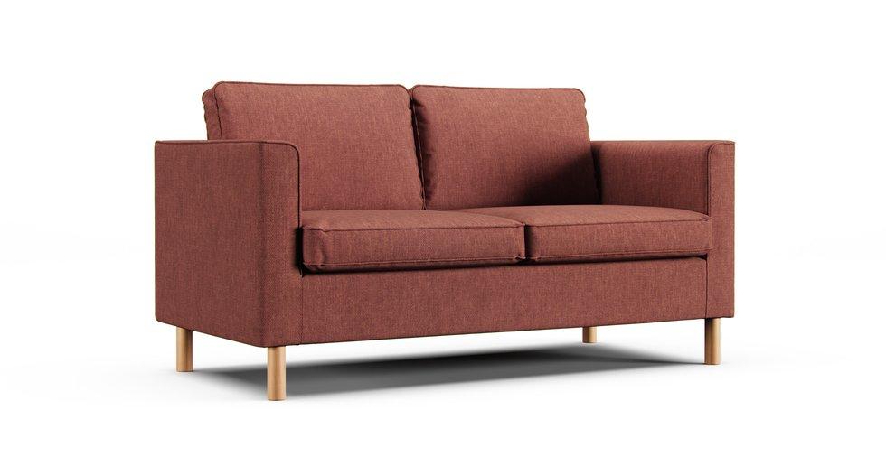 Parup Loveseat Cover - Care+ Tweed Sunset