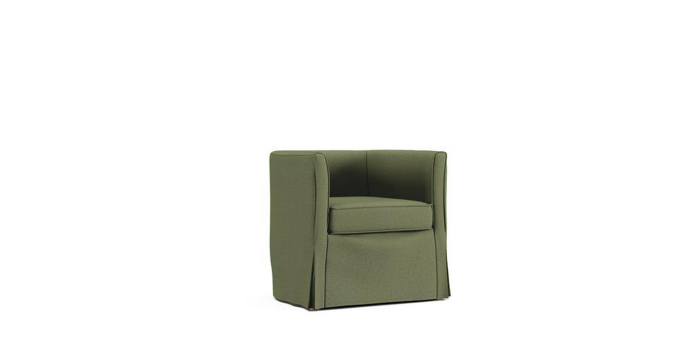 Solsta Olarp Armchair Cover - Care+ Canvas Sage