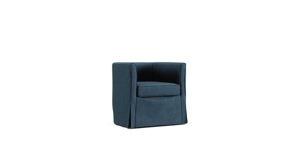 Solsta Olarp Armchair Cover - Care+ Tweed Teal