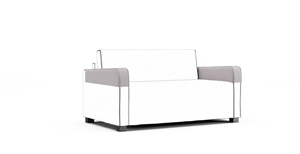 Solsta Armrest Protector Covers — Add On - Everyday Weave Pebble