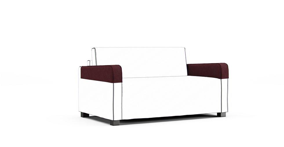 Solsta Armrest Protector Covers — Add On - Everyday Weave Maroon