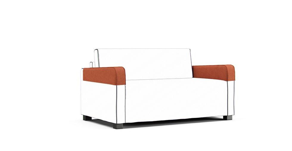 Solsta Armrest Protector Covers — Add On - Everyday Weave Rust