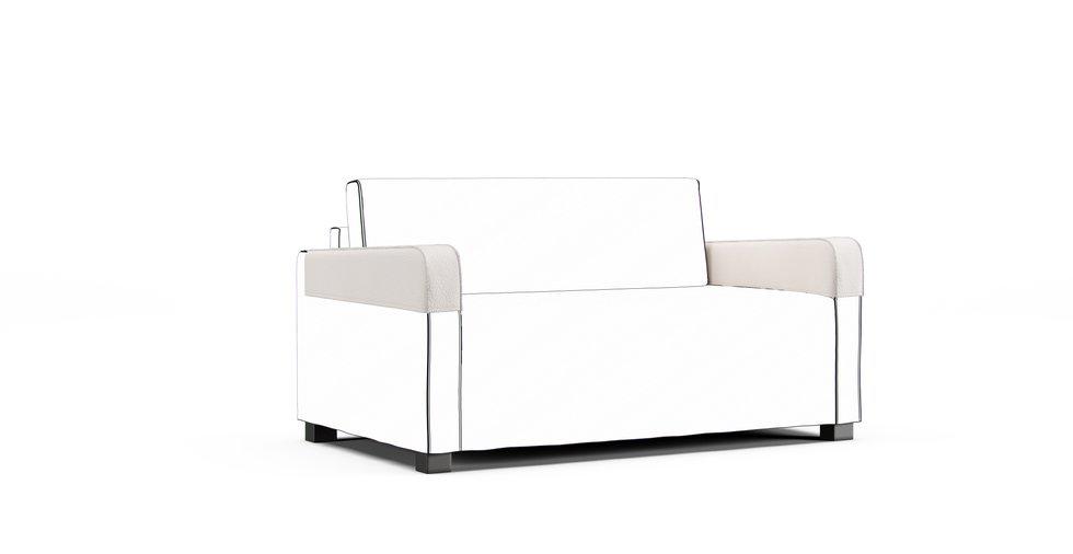 Solsta Armrest Protector Covers — Add On - Mod Boucle Cream