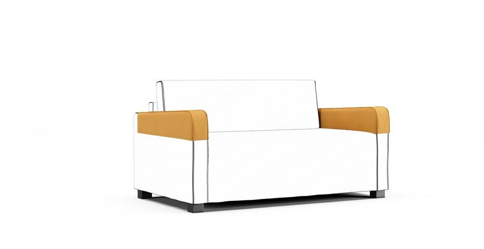 Solsta Armrest Protector Covers — Add On - Mod Boucle Amber