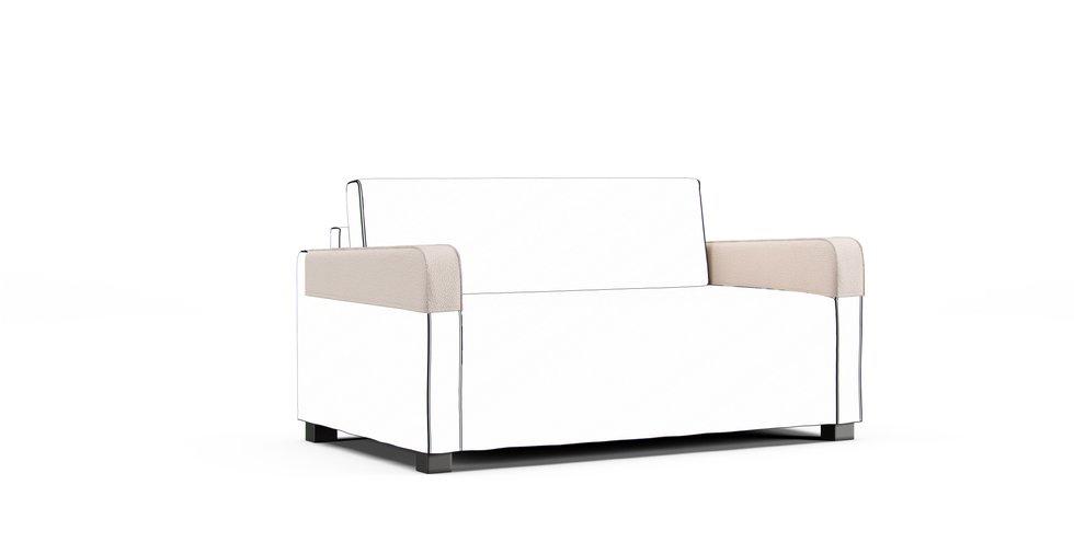 Solsta Armrest Protector Covers — Add On - Mod Boucle Oatmeal