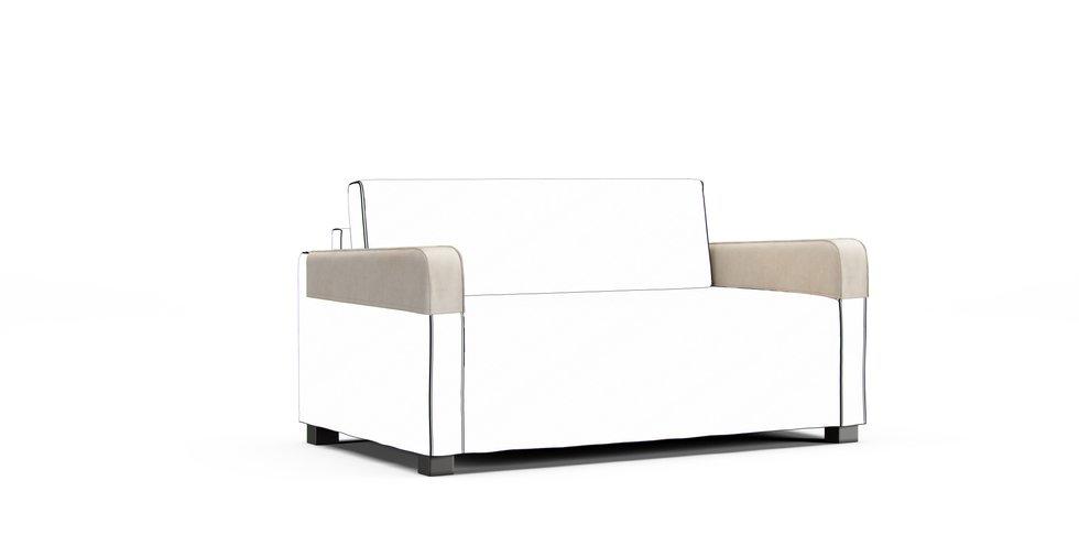 Solsta Armrest Protector Covers — Add On - Signature Velvet Cream