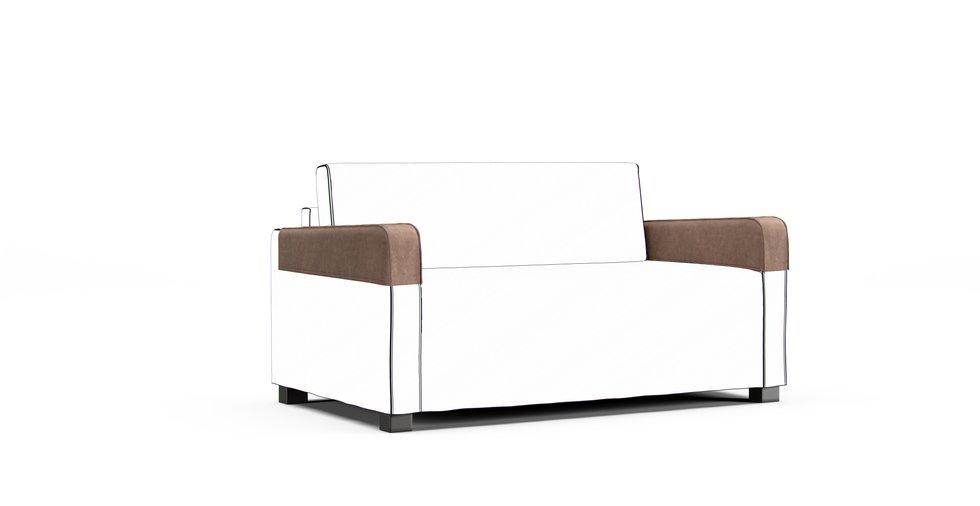 Solsta Armrest Protector Covers — Add On - Signature Velvet Hazel