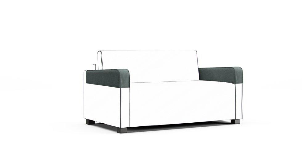 Solsta Armrest Protector Covers — Add On - Signature Velvet Eucalyptus