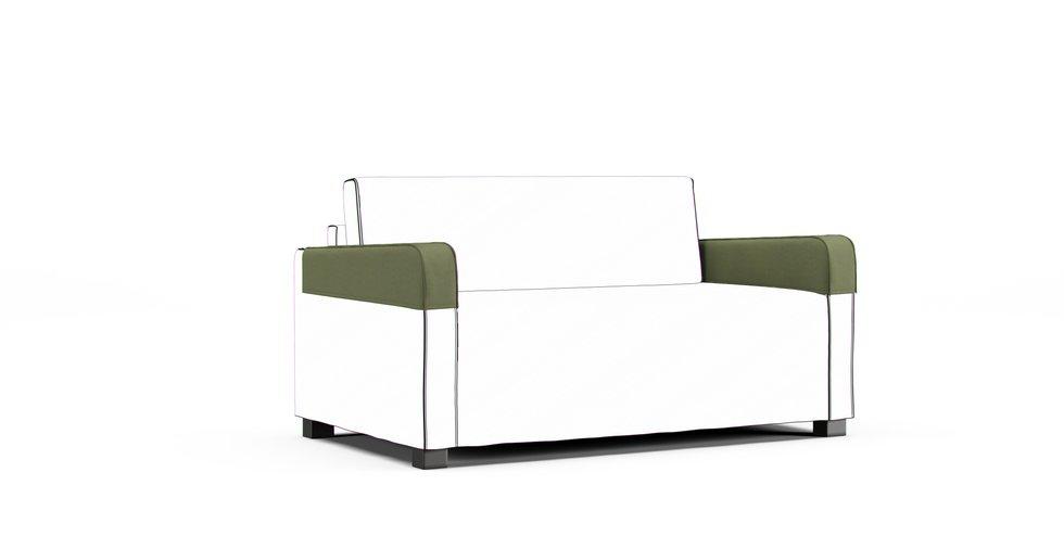 Solsta Armrest Protector Covers — Add On - Care+ Canvas Sage