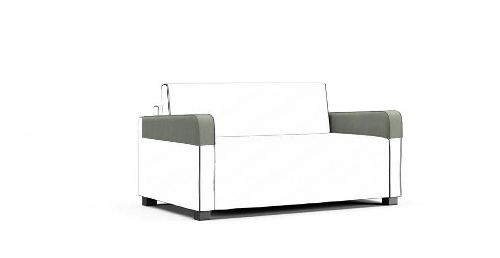 Solsta Armrest Protector Covers — Add On - Everyday Cotton Silver Sage