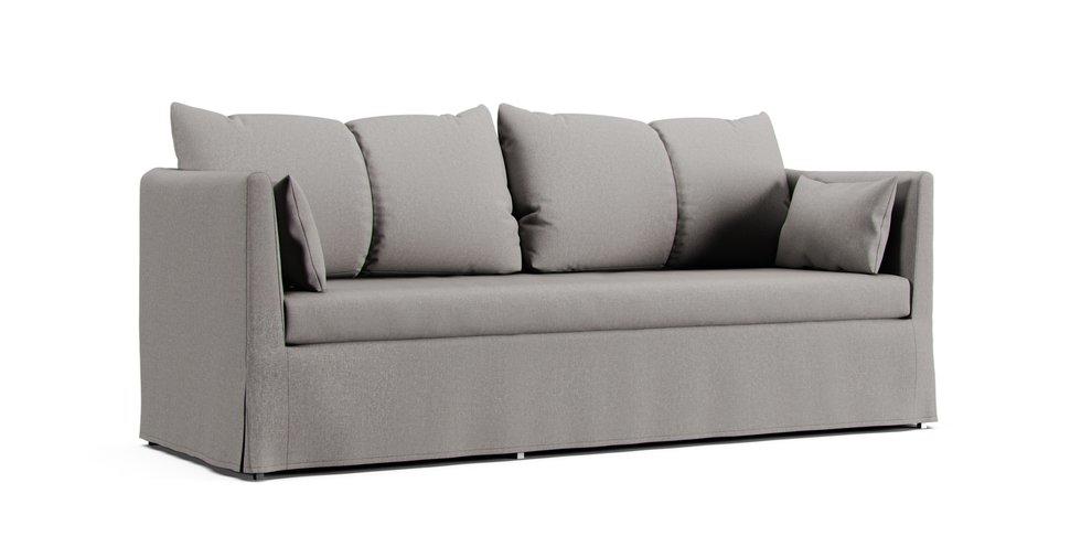 Sandbacken 3 Seater Sofa Cover - Care+ Canvas Ash