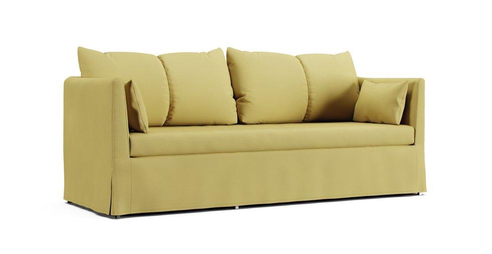 Sandbacken 3 Seater Sofa Cover - Care+ Tweed Amber