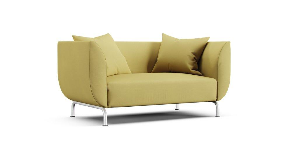 Stromstad 2 Seater Sofa Cover - Care+ Tweed Amber