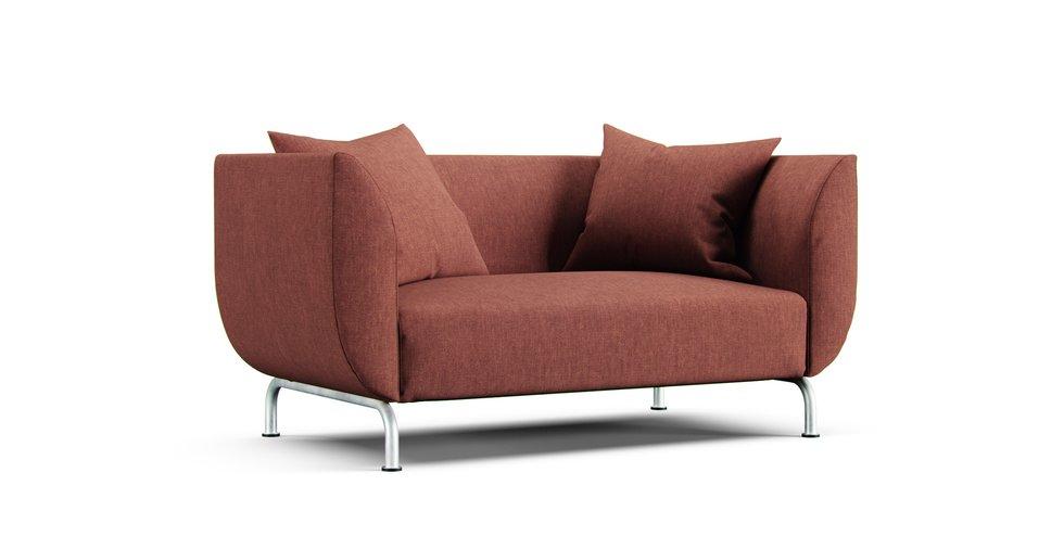 Stromstad 2 Seater Sofa Cover - Care+ Tweed Sunset