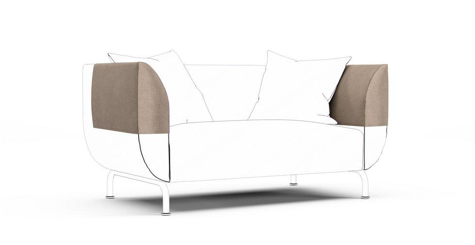 Mod Basketweave Flax