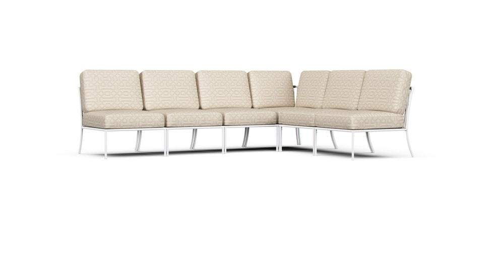 Sunbrella® Fretwork Flax