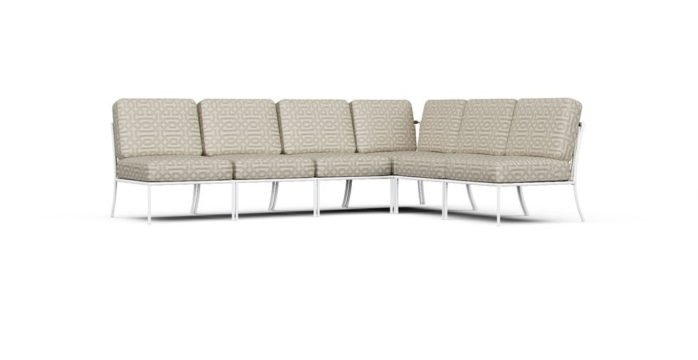 Sunbrella® Fretwork Pewter