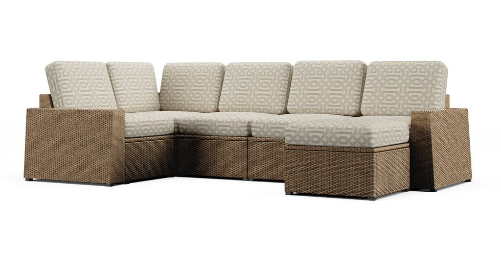 Sunbrella® Fretwork Pewter