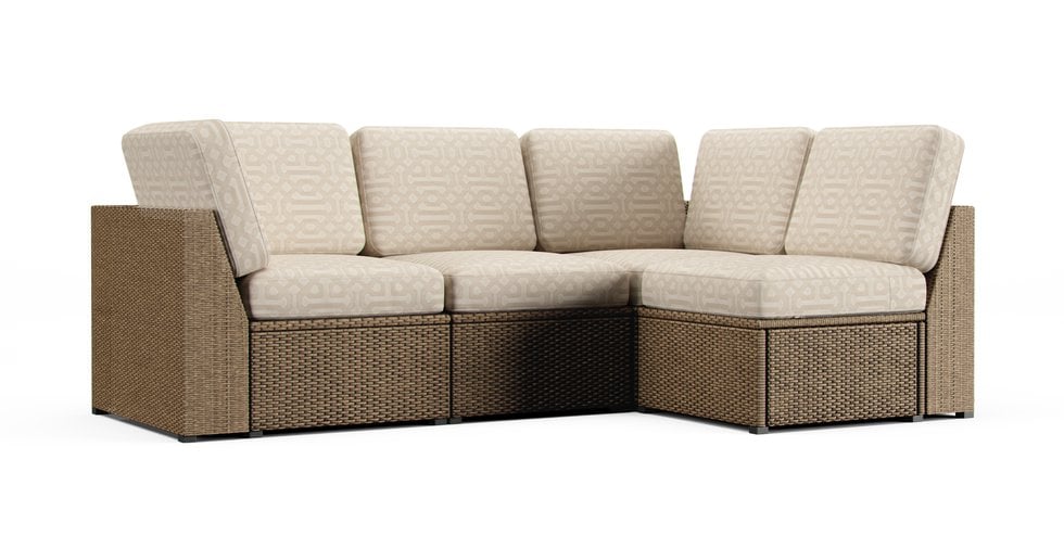 Sunbrella® Fretwork Flax