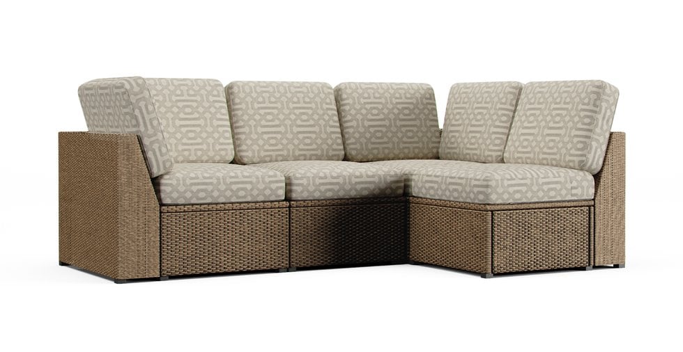 Sunbrella® Fretwork Pewter