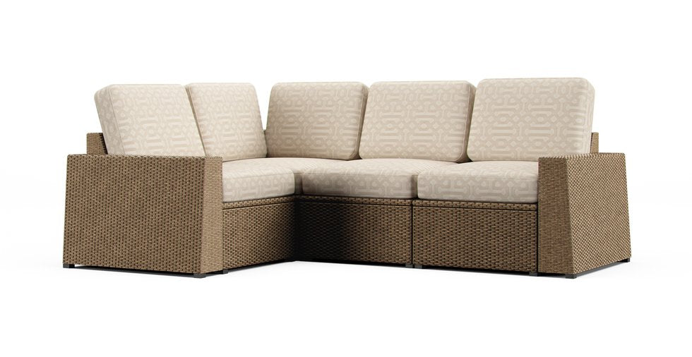 Sunbrella® Fretwork Flax