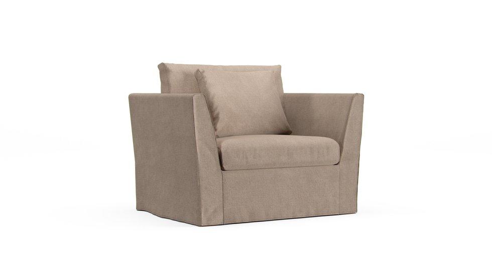 Mod Basketweave Flax