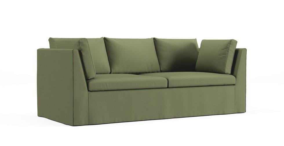Stockholm 3 Seater Sofa Cover - Care+ Canvas Sage