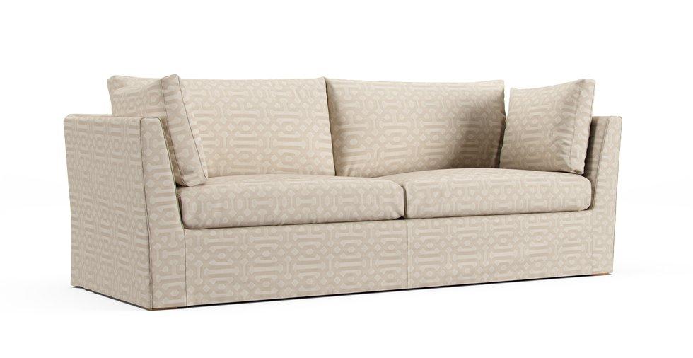 Sunbrella® Fretwork Flax