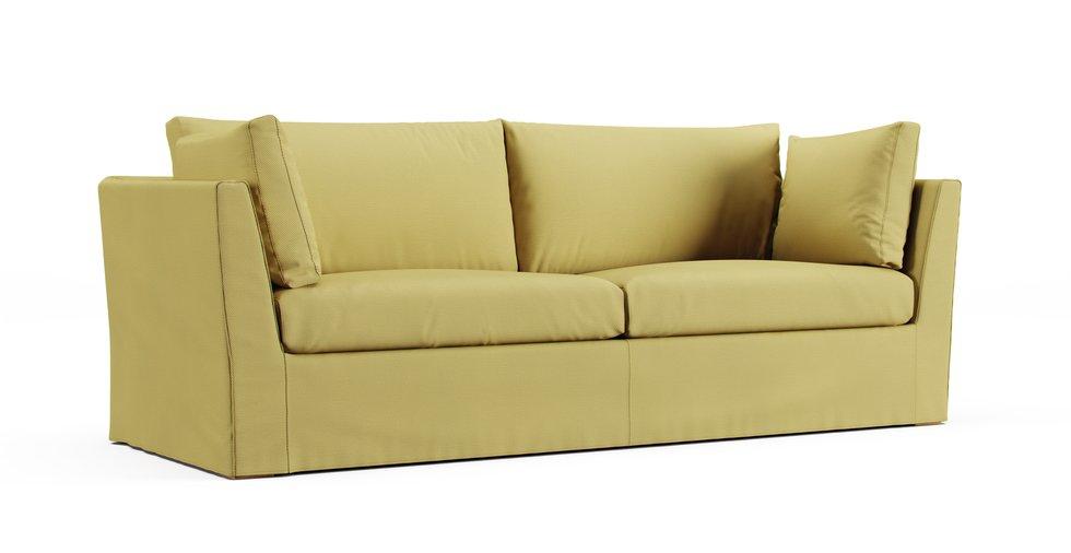 Stockholm 3.5 Seater Sofa Cover - Care+ Tweed Amber