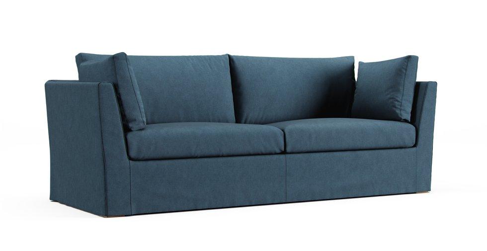 Stockholm 3.5 Seater Sofa Cover - Care+ Tweed Teal