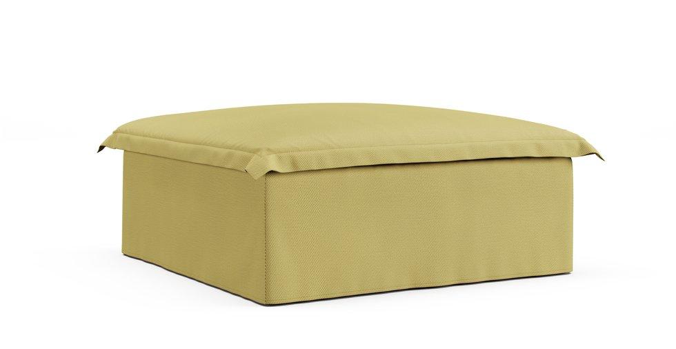 Soderhamn Footstool Cover - Care+ Tweed Amber