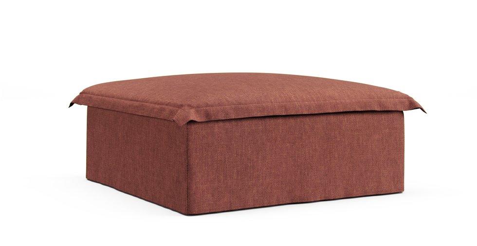 Soderhamn Footstool Cover - Care+ Tweed Sunset