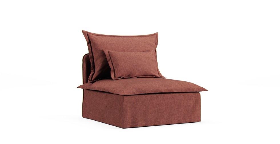 Soderhamn One Seat Section Cover - Care+ Tweed Sunset