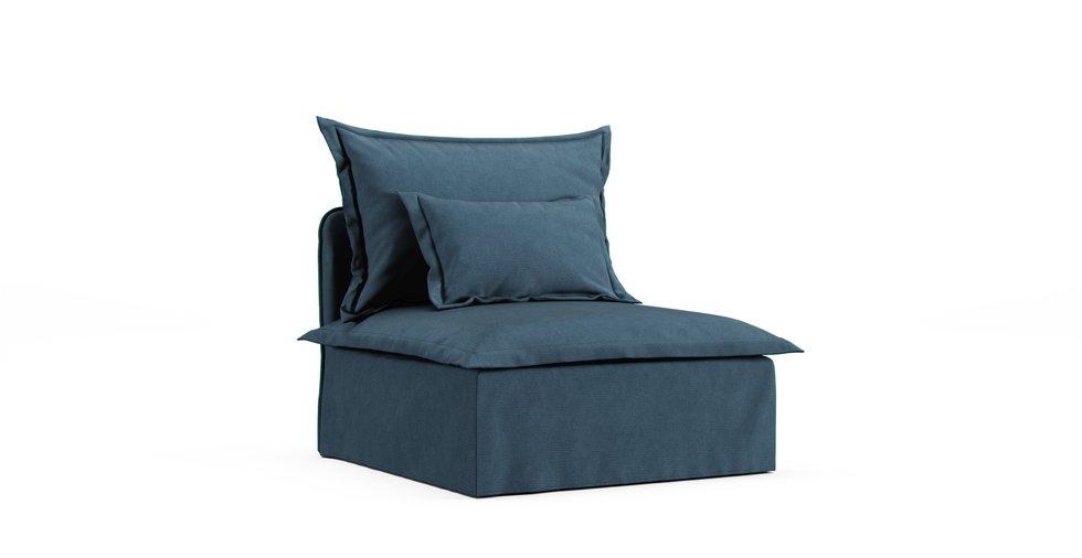 Soderhamn One Seat Section Cover - Care+ Tweed Teal