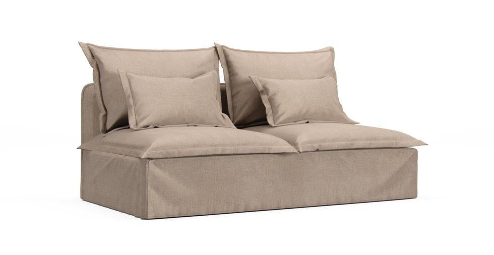 Mod Basketweave Flax