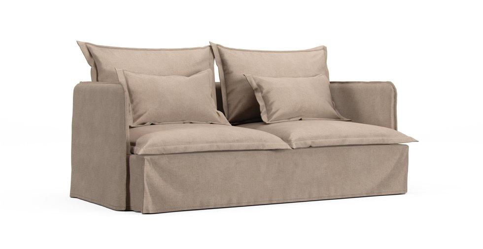 Mod Basketweave Flax