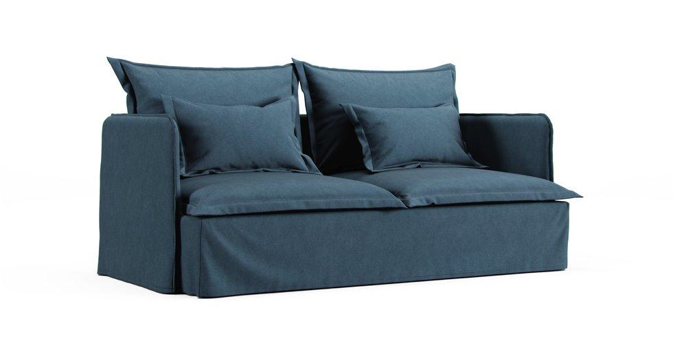 Soderhamn 3-seater Sofa Cover - Care+ Tweed Teal