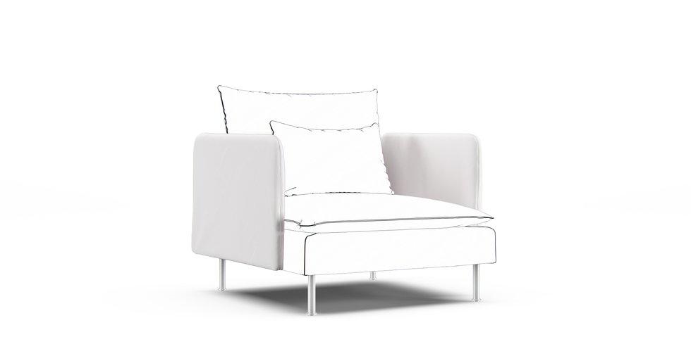 Bezug Söderhamn Armlehnen (1 Paar)