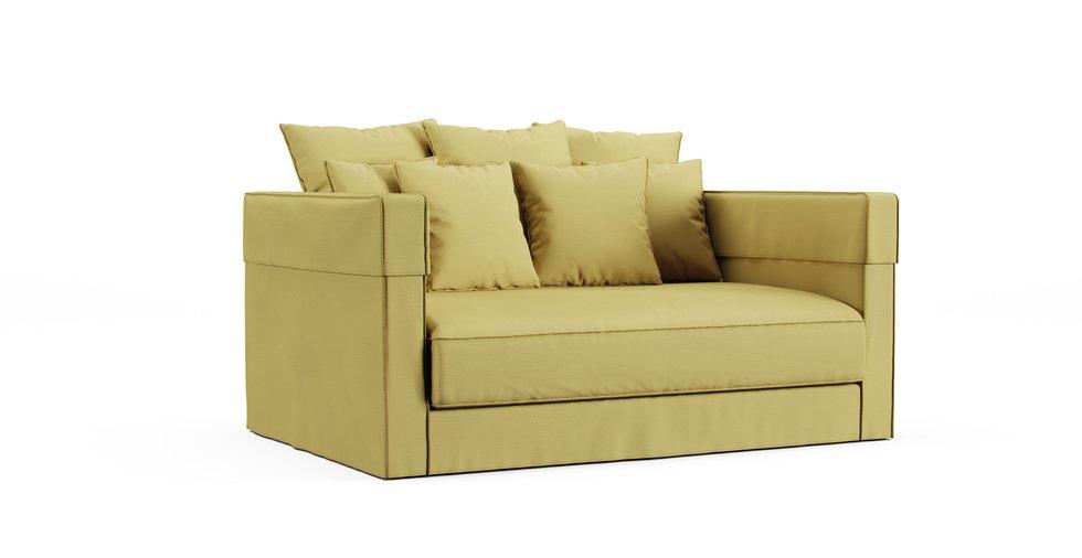 Stockholm 2017 2-Seater Sofa Cover - Care+ Tweed Amber