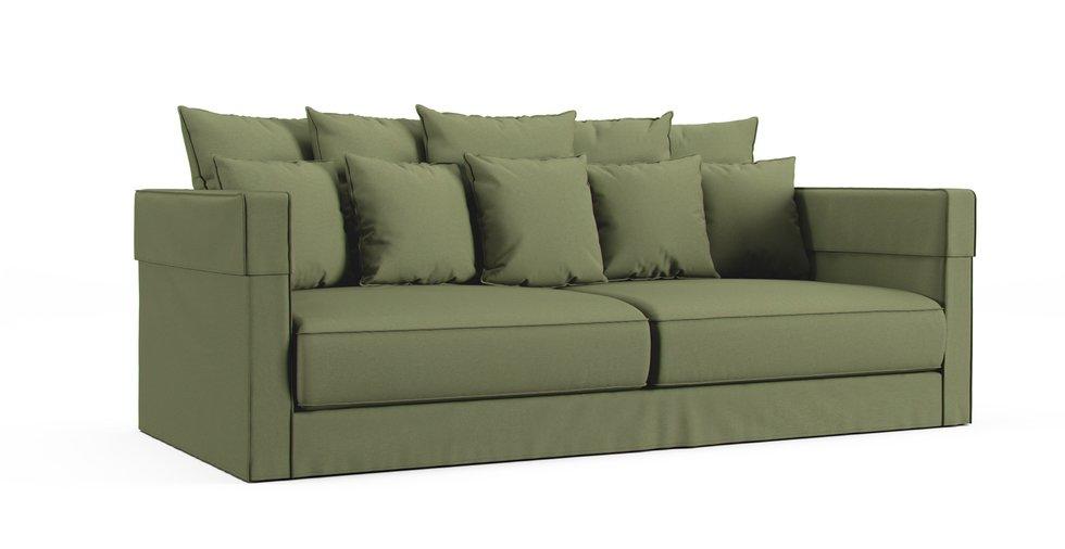 Stockholm 2017 3 Seater Sofa Cover - Care+ Canvas Sage