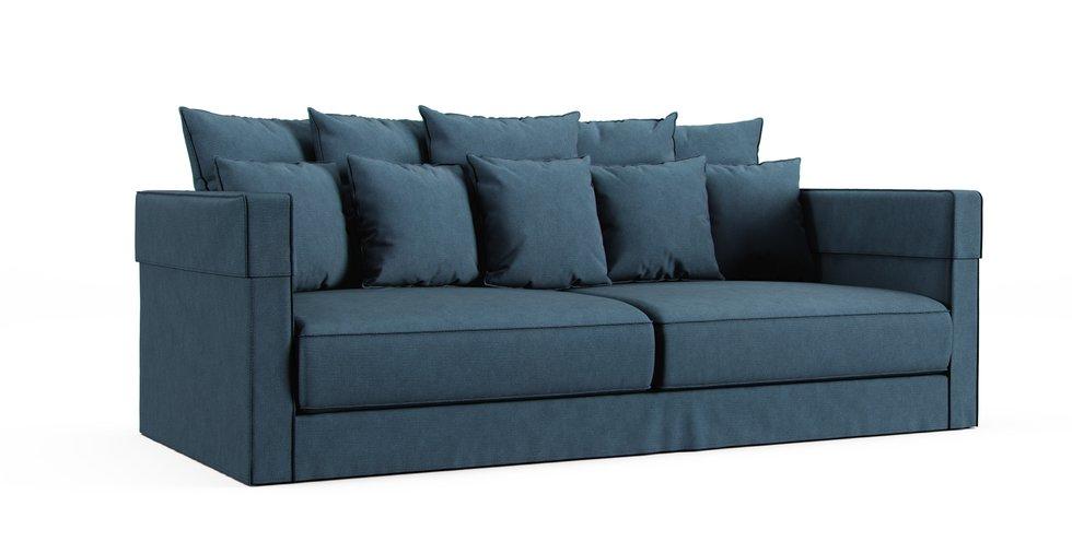 Stockholm 2017 3 Seater Sofa Cover - Care+ Tweed Teal